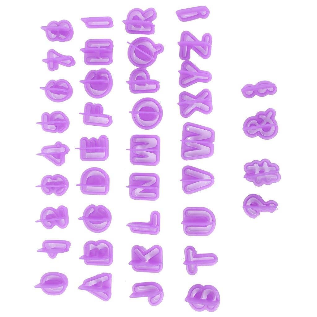 40 ks DIY formy na sušenky s abecedním číslem, sušenky, čokoládové řezačky, formy na pečení, příslušenství