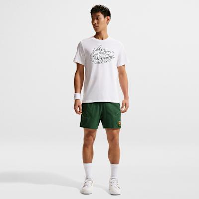 Nike Court Slam Tennis Bottoms Men s Canyon Green Moderate L