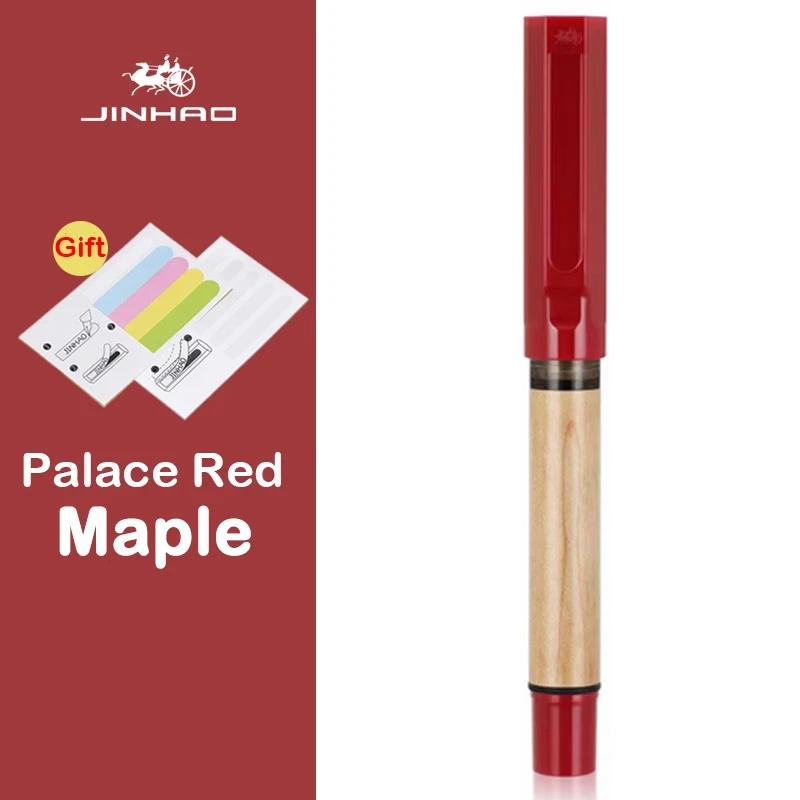 

JINHAO 58 Wood Fountain Pen High Quality Colors Student F EF Nib Ink Pen Calligraphy Pen Stationery School Office Supplies EF