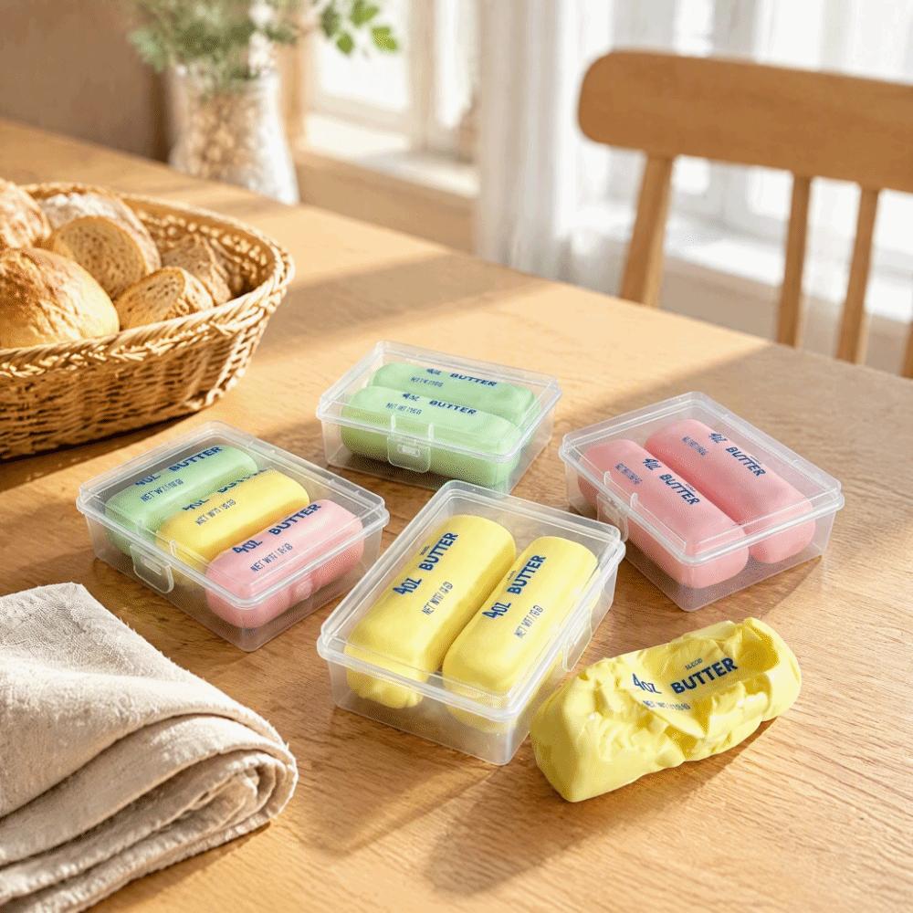 Wax Coating Butter Stick Squishy Sensory Fidget Butter Bar Toy Crunchy Butter Stick  Adult Kids
