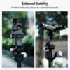 7x Telephoto Lens with Universal Clip for 17mm Thread Phone Cases Cages and Backplates