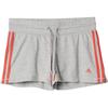 Comfortable Breathable Gray Casual Shorts Women Shorts AJ4658