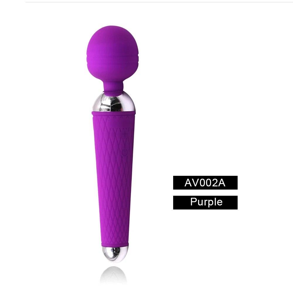 20 Modes Powerful AV Vibrators for Women Magic-Wand Vibrator Female Clitoris Stimulator Massager Dildo Sex Toys Goods for Adults