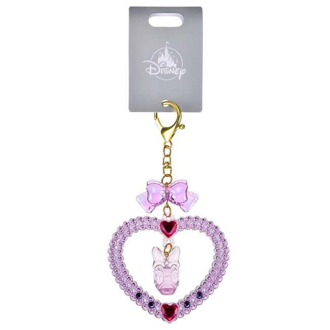 Disney Heart Sparkling Lovely Key Chain Daisy Japan