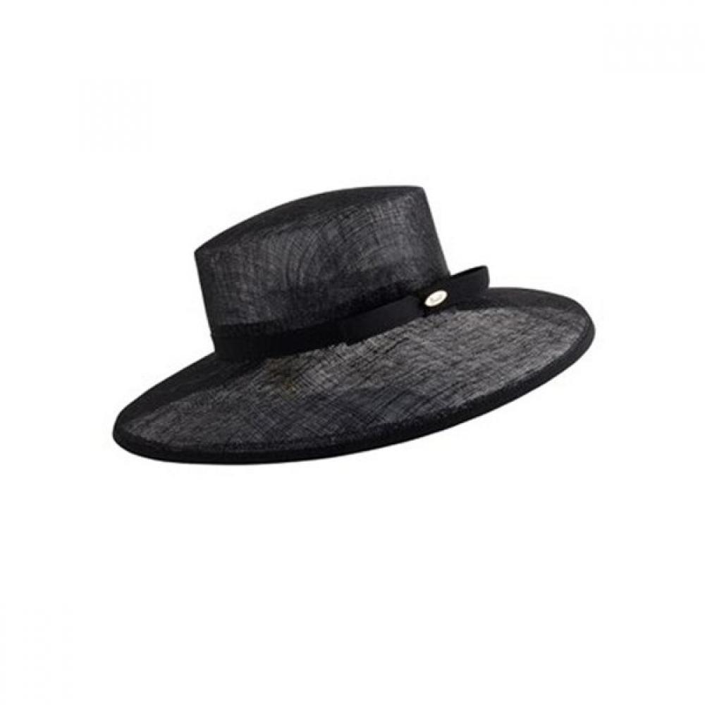 So Salt Bronte Nora Boater Hat Br5b113011 28. Black
