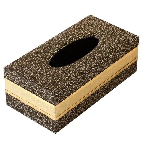 Faux Leather Home Car Tissue Box Storage Case Hotel Restaurant Paper Holder Car Organizer Decoration Tools Office Home Decoratio