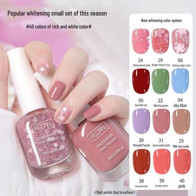 Odorless Quick-Dry Peelable Water-Based Transparent Glossy Nail Polish