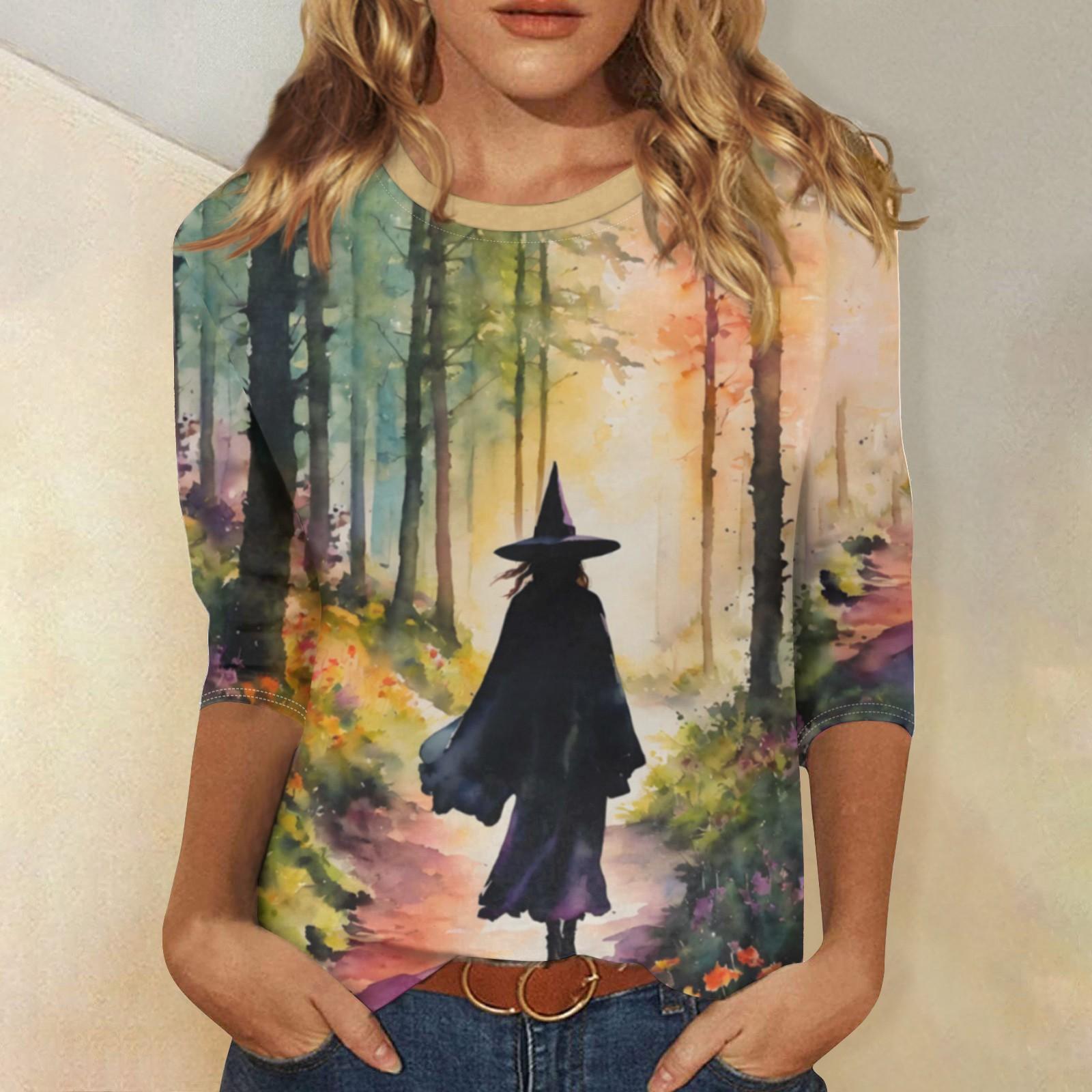 Женские летние рубашки с рукавом 3/4 — фото 11