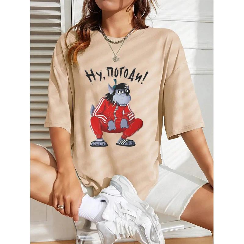 

Спортивный костюм Squat Wolf TShirt Nu Pogodi Well Just You Wait Wolf Hare Cartoon Graphic Tshirts Vintage Funny Short-Sleeve Top XXL