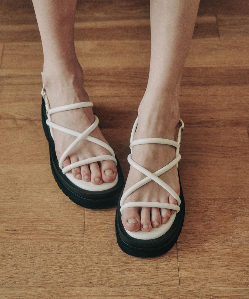 Salt And Chocolate Soft Foam Slim Strap Sandals 412424010 (6Cm)