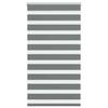 VidaXL Store Zebra Dark Grey Fabric Width 65.9 Cm Polyester, Zebra Roller Blind, Zebra Blind for Window, Blind 4014125