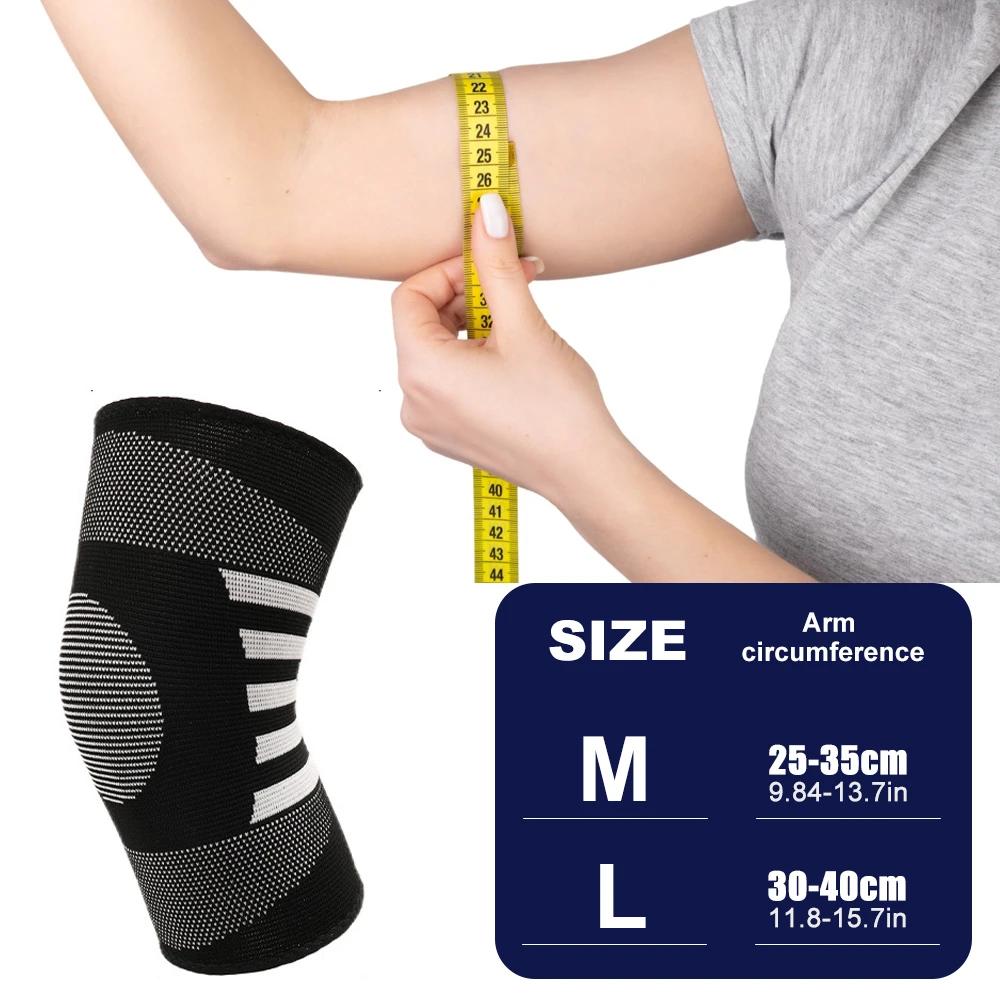 1Pcs Elbow Brace Compression Support Sleeve For Tendonitis, Tennis Elbow, Golf Elbow Treatment - Reduce Joint Any Activity