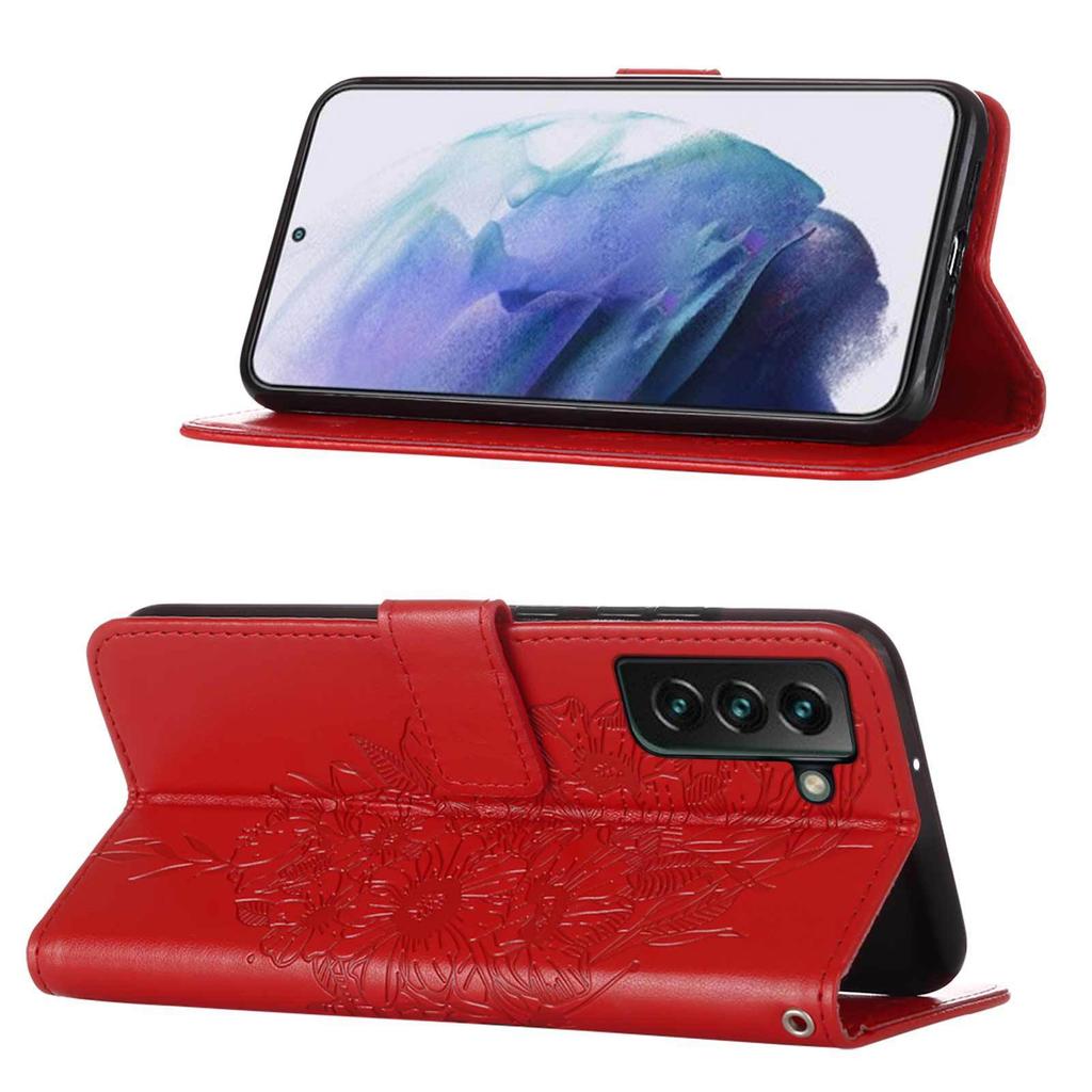 Embossed Butterfly Case for Cubot P90 Phone, Card Slot Flip Cover, Note60 Protective Case, X100