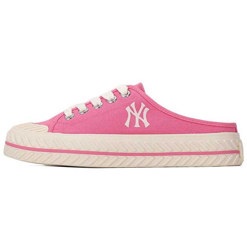 MLB Playball Origin Mule Low top Skateboard Shoes Unisex Pink Sneakers 3AMUUA11N-50PKS 38