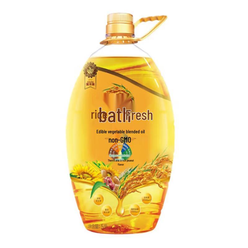 Jinlongyu Rice Valley Fresh Non-GMO Blended Cooking Oil