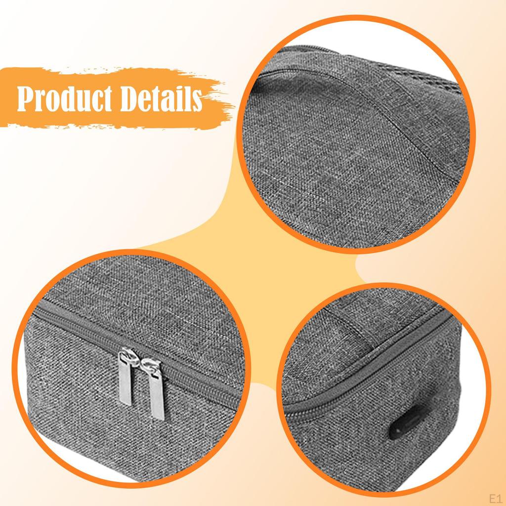 USB Beheizte Lunchbox Speisenwärmer Behälter Aluminiumfolienauskleidung Bento Tasche Tragbarer Ofen für Zuhause Arbeit