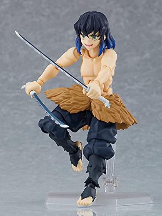 figma Demon Slayer: Kimetsu no Yaiba Hashibira Inosuke Non-scale ABS & PVC painted articulated figure (regular version)