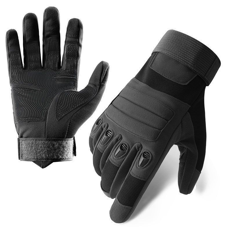 Tactical Gloves Men Full Finger Outdoor Sports Climbing Anti-Slip Military Motorcycle Riding Hard Shell Gloves