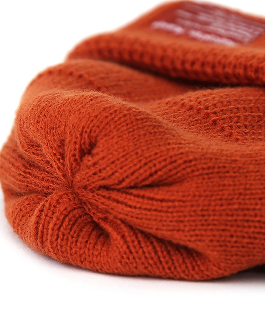 Eondeokeonteulol Winter Short Beanie Beanie / Monk Fit / Orange