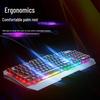 AULA F3010 Mechanical Feel Wired Keyboard and Mouse Combo