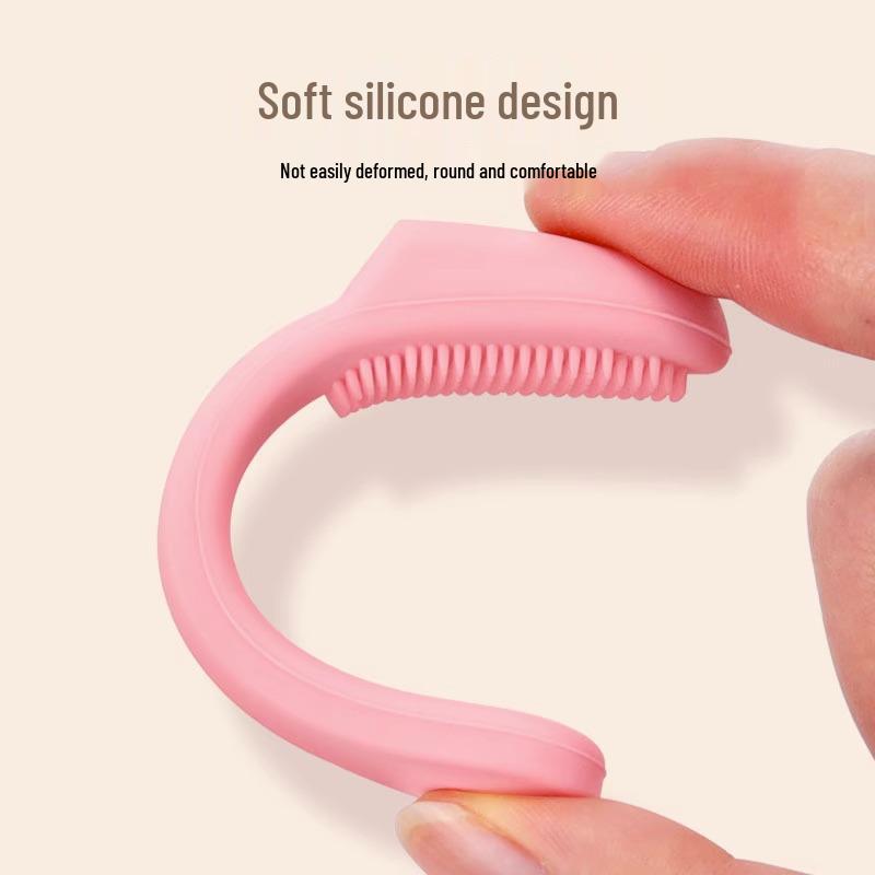 Silicone Nose Tip Brush for Pore Cleansing with Soft Bristles