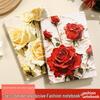 Exclusive A5 Rose Floral Oil Painting Notebook