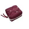 Makeup Bag For Women Embroidered Bowknot Travel Cosmetic Bags Large Capacity Handheld Makeup Toiletry Storage Bag