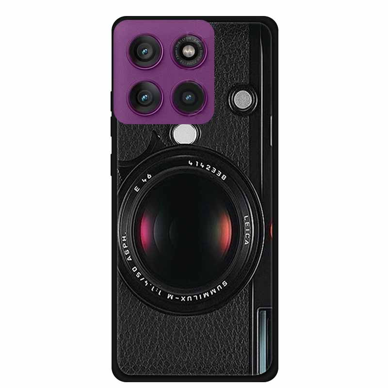 For Motorola Edge 60 Pro 5G Case Edge60 Pro Phone Case Tiger Black Silicone Soft Back Cover For Motorola Edge 60 Pro Case Coque