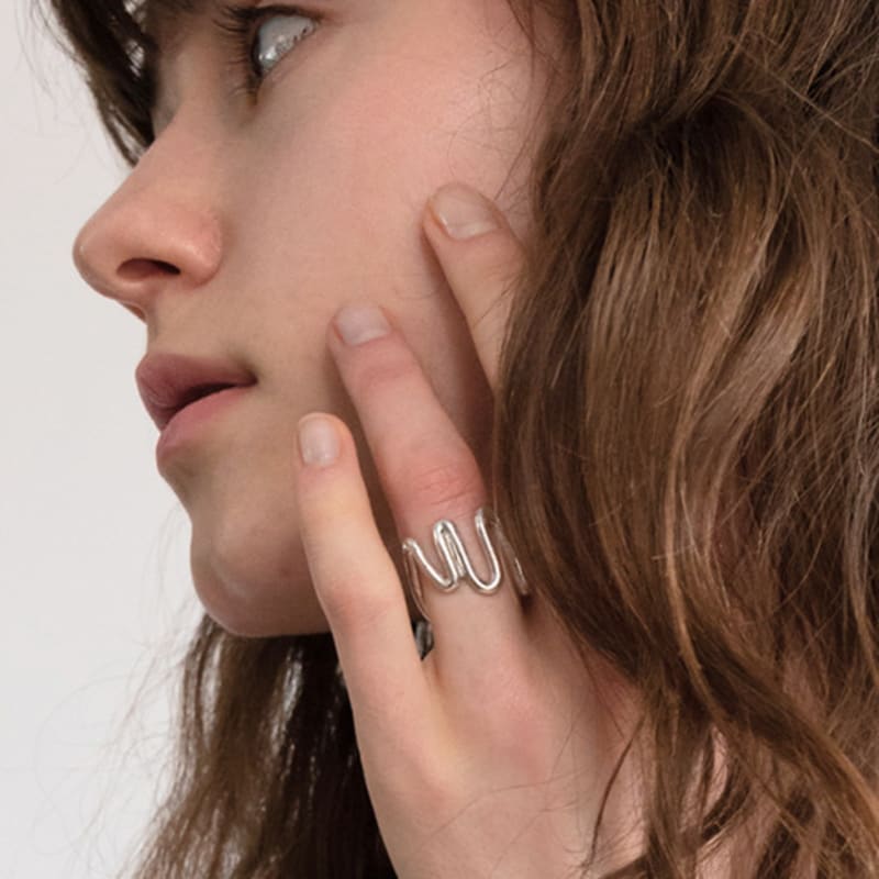 REINDEER FRAGMENTS RING 12 Open ring