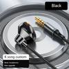 9D Bass Stereo Type C&3.5mm Headphones Volume Control Headset With HD Mic Wired Earbuds For iPhone15/16 Samsung Galaxy Earphones