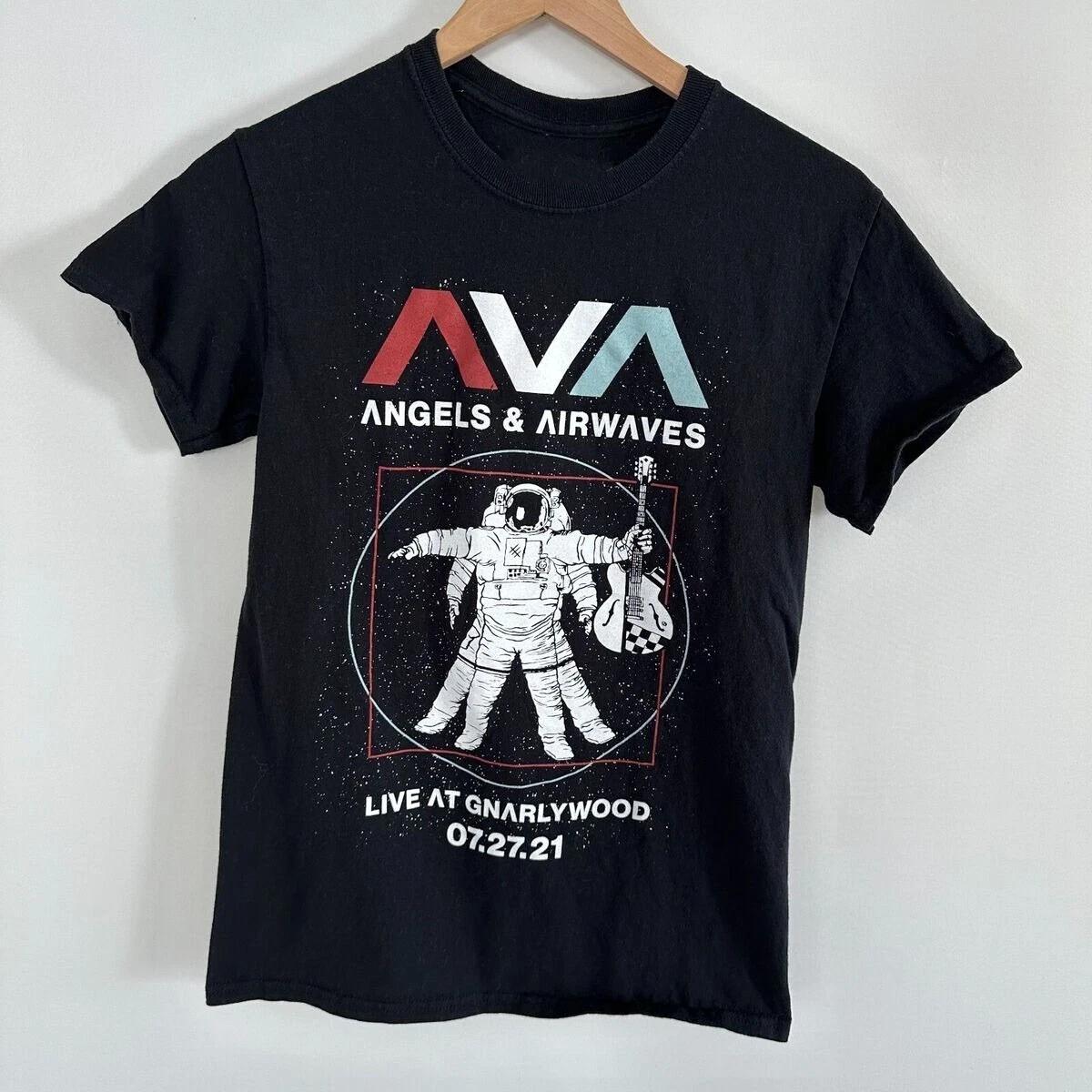 Angels and Airwaves 2021 Live In Gnarlywood Shirt 1 sided 2XL