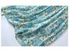 Elegant Silk Dress with Waist-Cinched Print