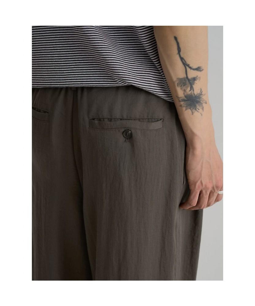 8SECONDS Lightweight Pintuck Banding Slacks Brown