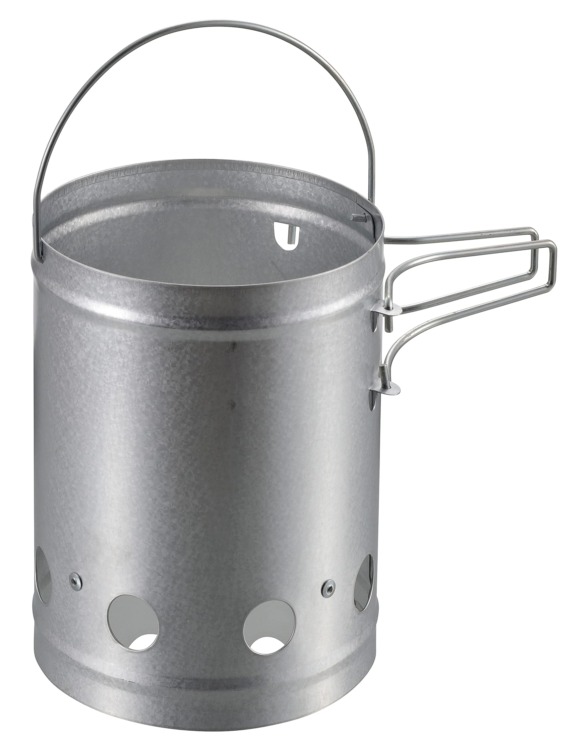 

Captain Stag UG-3295 Запальник для барбекю для вогнегасника, Розмір продукту: прибл. Зовнішній діаметр 160 мм x Висота 200 мм (Лише основний блок), Срібло
