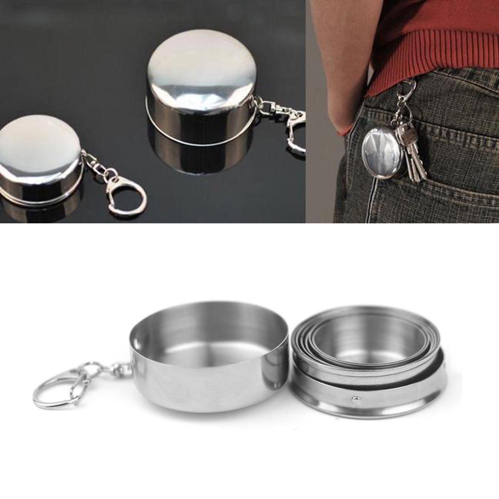 Mini Retractable Folding Cup Telescopic Portable Collapsible Travel Camping HX Mini Retractable Folding Cup Telescopic Portable Collapsible Travel Camping HX