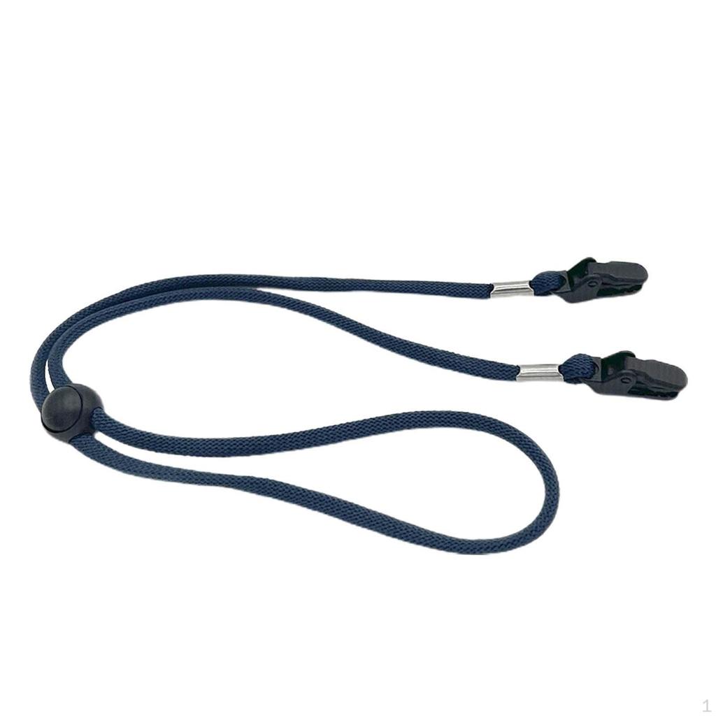 Hutband-Clips Kappe mit Kordelzügen Polyester Leinen-Clip Halter für Camping