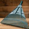 High Hardness Grass Rake Plastic Garden Rake Compost Mixing Leaf Rake  Lawn Cleaning