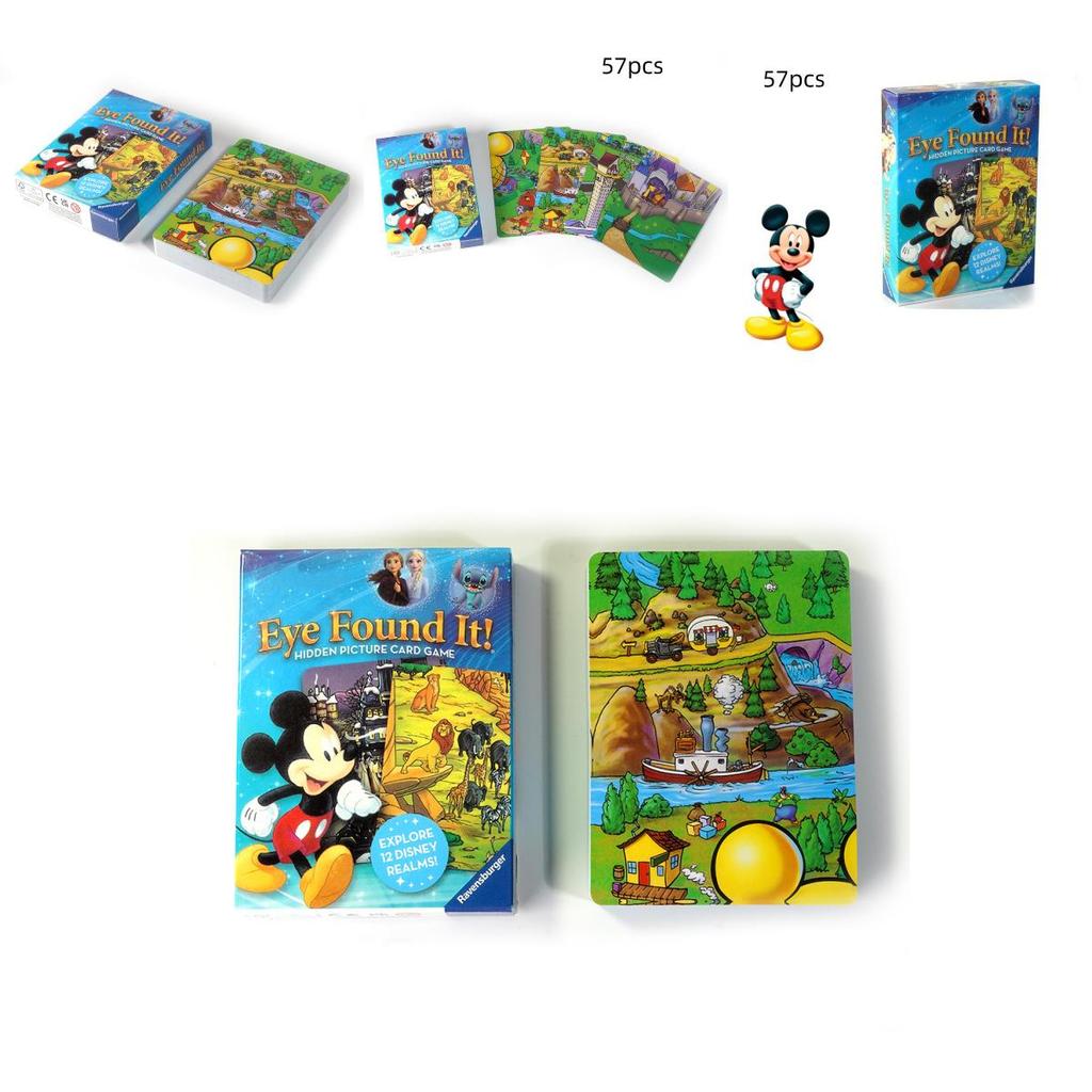 Occhio l'ho trovato Il Gioco di Carte Definitivo con Immagini Nascoste Per Bambini e Adulti