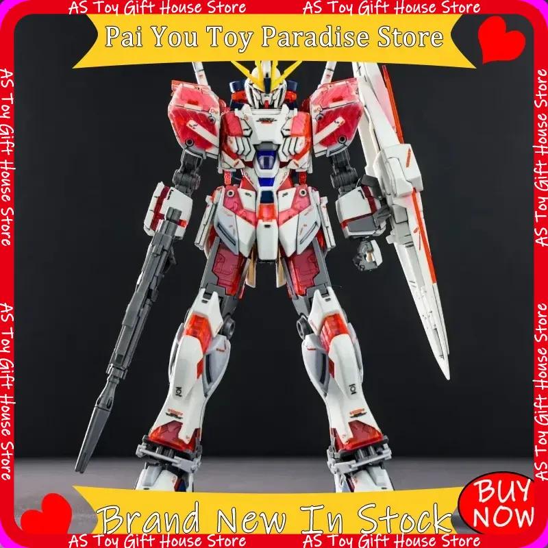 Hg 1144 Rx-9C Narrative Gunpla C-Packs Assembly Model Kit Blue Awakening Ver. Action Figure With Water Decals Anime Mecha Gift