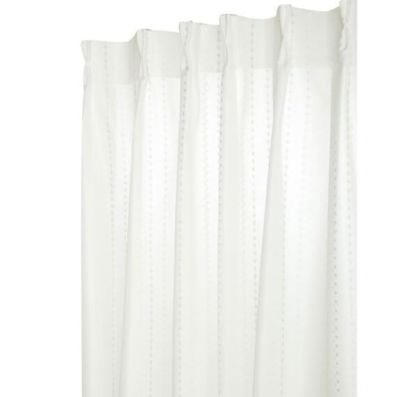 

Nitori Mirror Lace Set of NITORI 7334082 Heat-Shielding Curtains, Shizuku, 100x218cm, 2, White, белый