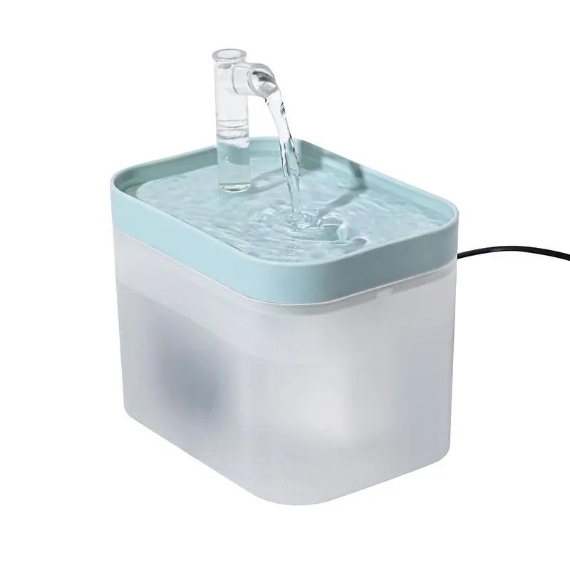 1000ML Automatic Pet Fountain - Fresh and Filtered Water Pet Drinking Dispenser Drinker for Cats Puppies - Ideal for Indoor Use