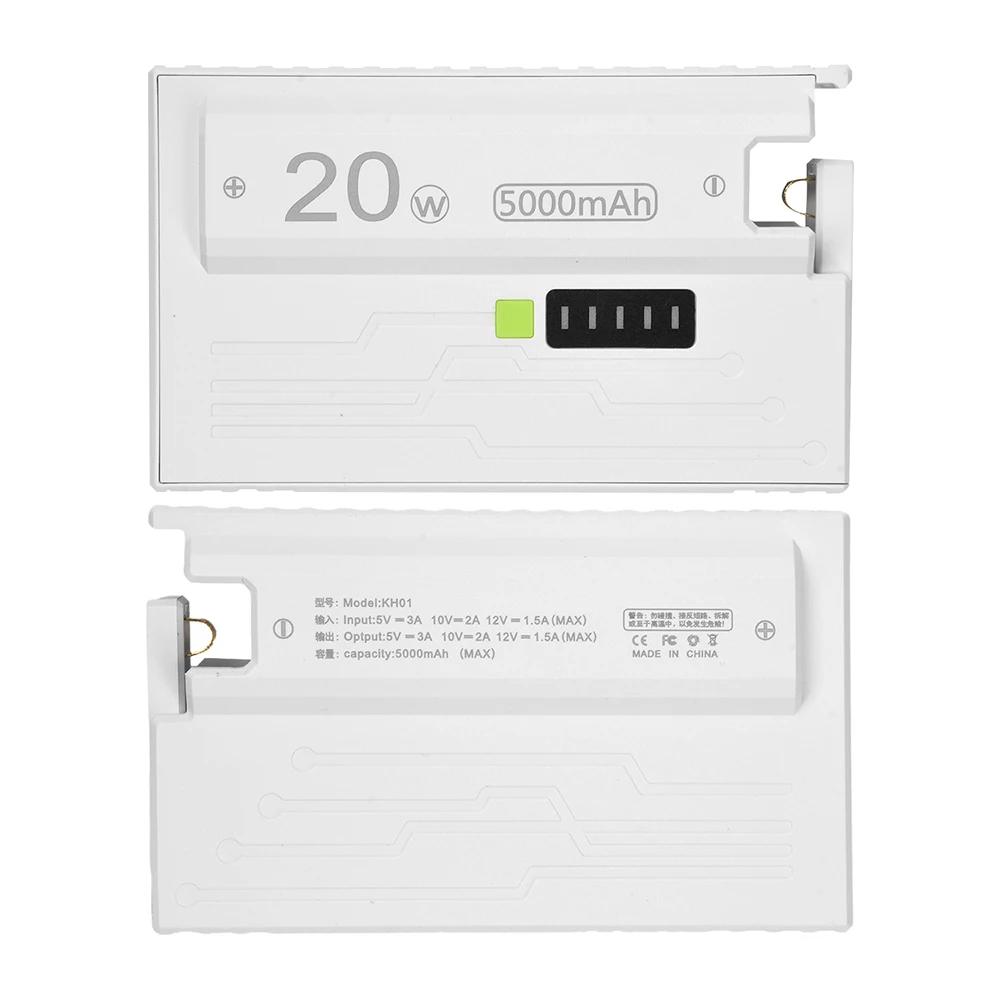 1 *21700 Battery Box DIY Kit Power Bank Case USB Type-C 20W Fast Charging Power Bank Box Dual Mode Suppors Small Current