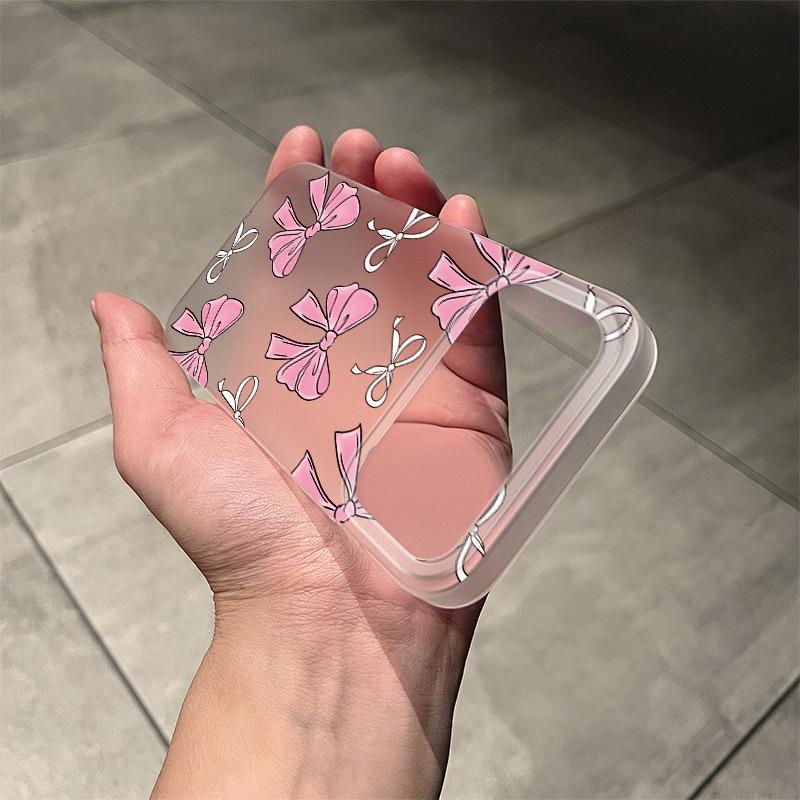 iPhone 17 Pro Max Bowknot Case: Compatible with 17 Pro, 17 Air, and Simple 16 Pro Models