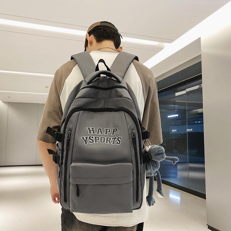 Schoolbag1011 autumn Japanese backpack simple large capacity travel backpack leisure junior high school high school student schoolbag