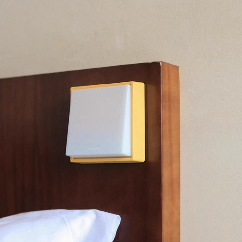 Magnetic Touch Control Wall Sconce Night Light Modern Bedside Lamp with Dimmable Warm White for Bedroom Nursery Home Decor
