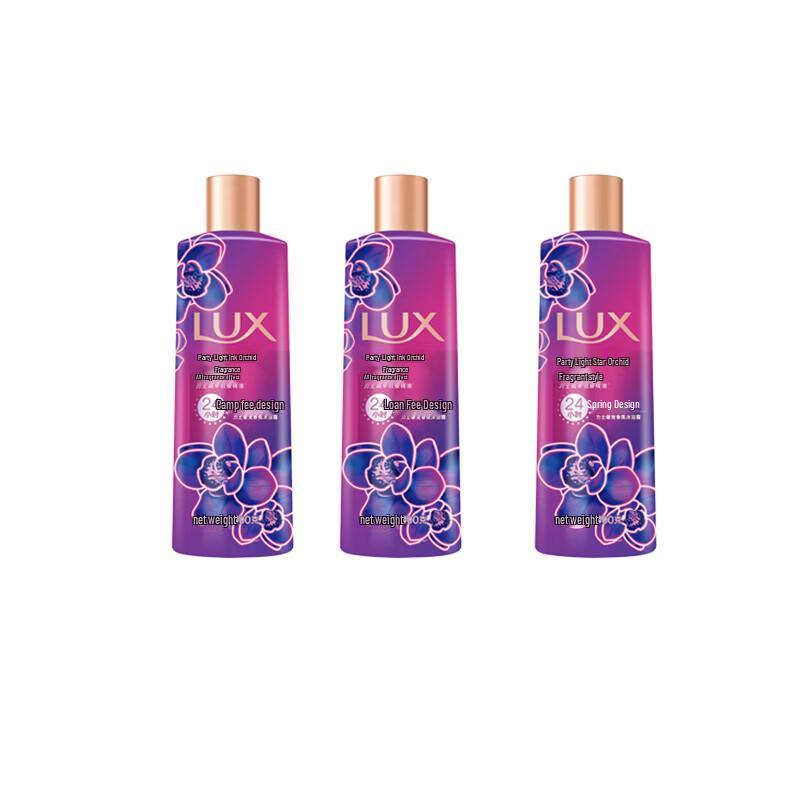 Lux Neon Orchid Indulgent Fragrance Shower Gel