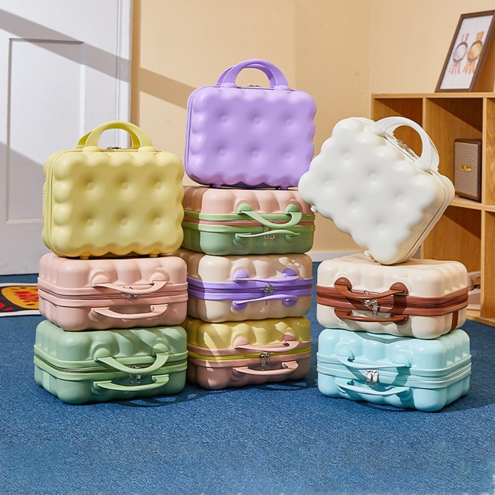 

Дорожный чемодан ABS 14 дюймов Косметичка Новая ручная кладь Женщины Девочки