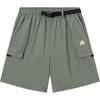 Outdoor Series Solid Color Breathable Versatile Casual Five-Point Shorts Women Shorts Seaweed-Green 962526502-2