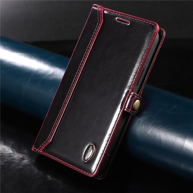 Husa de telefon cu clapeta din piele pentru Samsung Galaxy S8 S9 S10 Plus S20 S21 Fe S22 Note 8 9 10 20 22 Ultra Suport portofel Husa de protectie