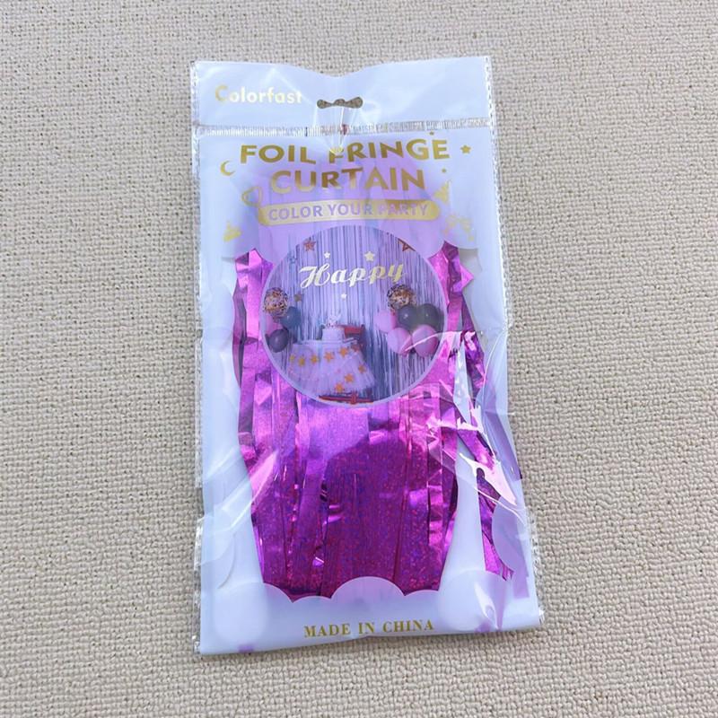 

Детский набор для украшения на первый день рождения: лазерный дождь, гирлянда из кисточек, воздушные шары 1m Wide x 2m Long